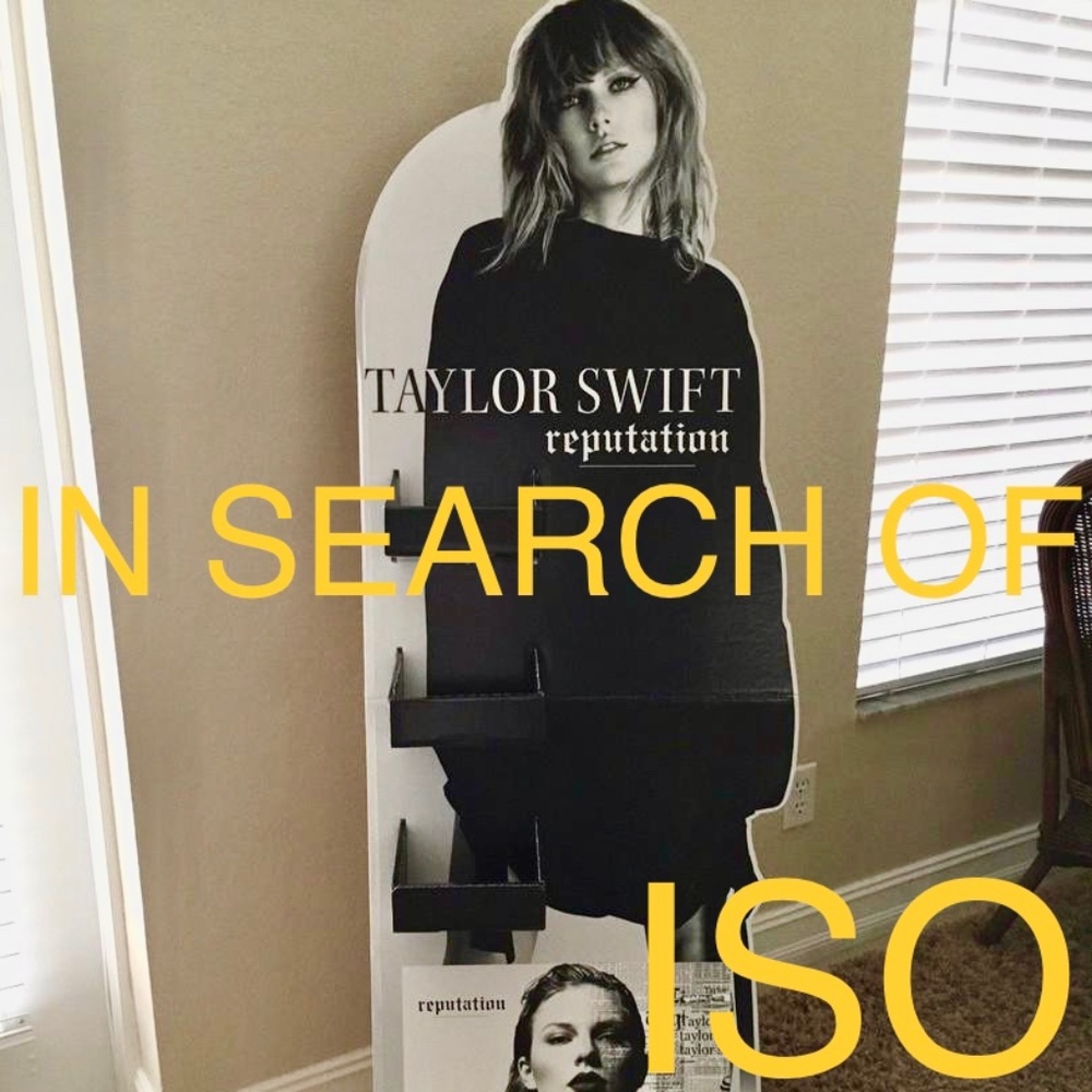 Taylor Swift 'Reputation' Cardboard Cutout Stand
